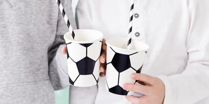 Papierbecher „Fußball“ – 6 Stück, 260 m