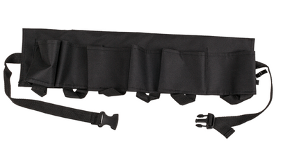 Biergürtel mit Flaschenöffner, Schwarz – 6 Flaschen, 124 cm