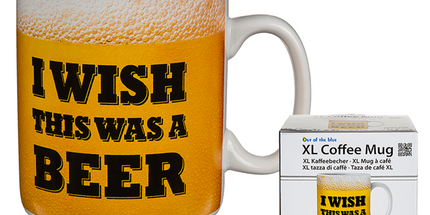 XL skodelica, i wish this was a beer