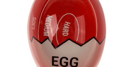 Eierkocher-Timer Ei-Form – Farbwechsel für weiche, mittlere oder harte Eier
