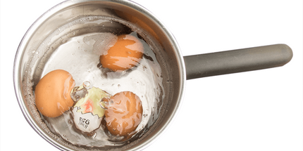 Eierkocher-Timer Ei-Form – Farbwechsel für weiche, mittlere oder harte Eier