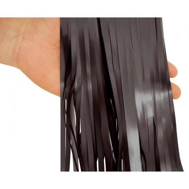 Zavesa - Črna mat barva 100x200 cm