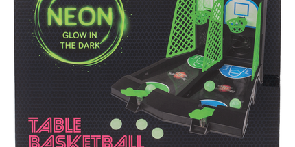 Leuchtendes Tischbasketballspiel – 27,5 cm, 1–2 Spieler