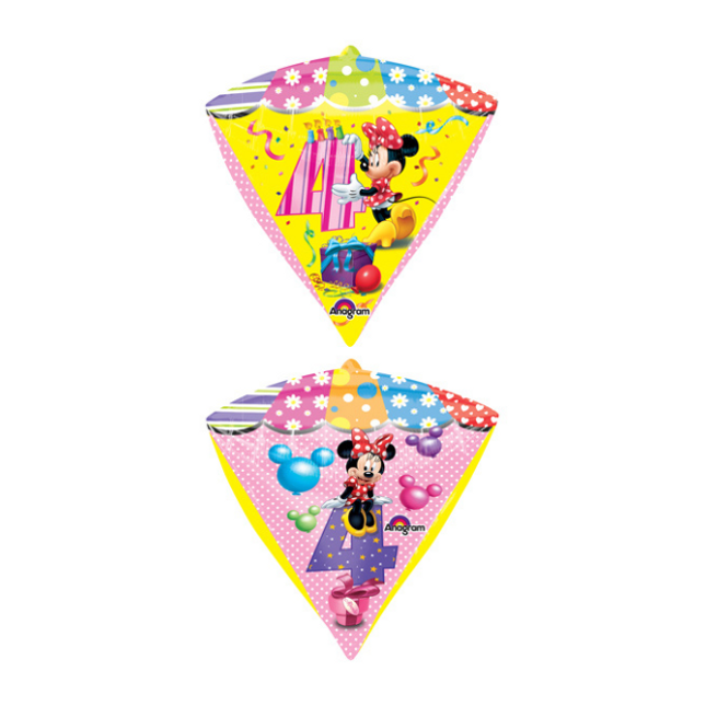 Balon folija - Minnie Mouse Diamondz