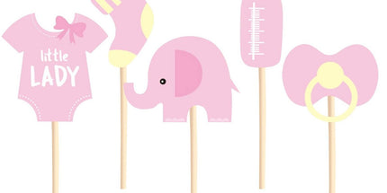 Zobotrebčki - Little Lady, roza barva