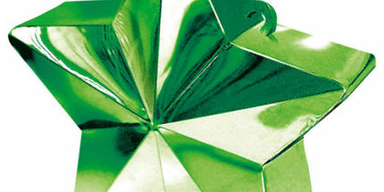 Ballongewicht Stern – Grün, Party Dekoration Zubehör