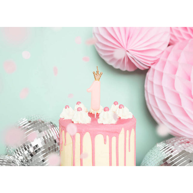 Svečka št.1 s kronicoroza barva