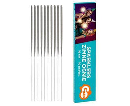 Funkenstäbe, 16 cm – 10 Stück Wunderkerzen für Partys