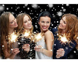 Funkenstäbe, 16 cm – 10 Stück Wunderkerzen für Partys