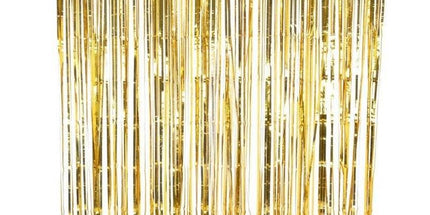 Goldener Vorhang 100x200 cm für Party & Dekoration