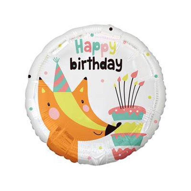 Balon folija Lisička, 45cm