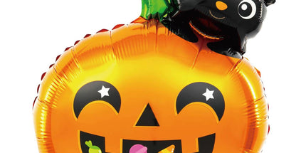 Balon folija - Bučka z mačko