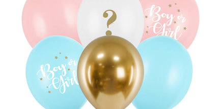 Balon iz lateksa - Boy or Girl, 6 com