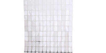 Partyvorhang Weiß, 100x200 cm, elegante Dekoration für Feste