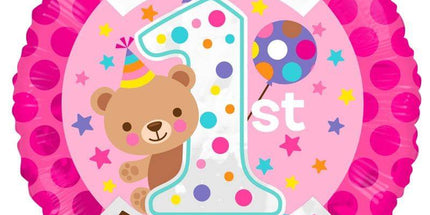 Balon folija - Happy 1st Birthday