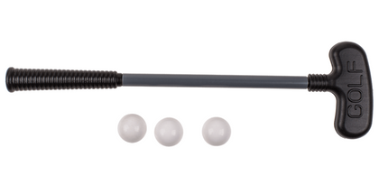 Mini-Golfspiel Hintern 8-teilig mit Geräuschen, Geschenkidee