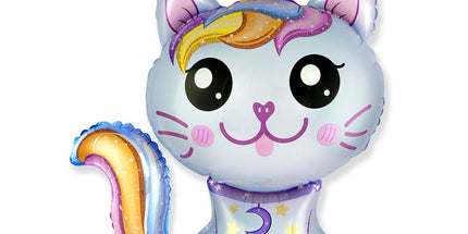 Balon folija Magična mačka, 60cm