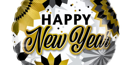 Balon folija - "Happy New Year", 45cm - Mojbalon