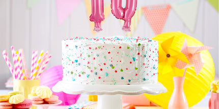 Balon na palčki za rojstni dan Številka 0 roza, 13cm - mojbalon