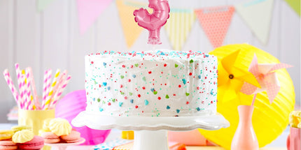 Balon na palčki za rojstni dan Številka 3 roza, 13cm - mojbalon