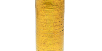 Ballonband 92 m, holografisch, goldfarben, Partydekoration