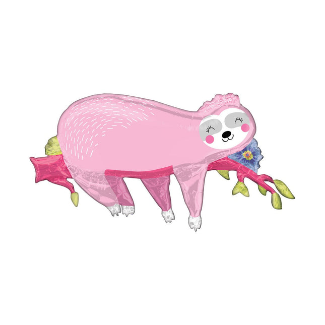 Balon folija Lenivec, 93x55cm - mojbalon