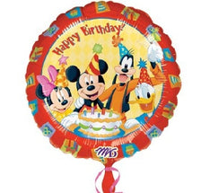 Balon folija za rojstni dan "Happy Birthday", 45cm