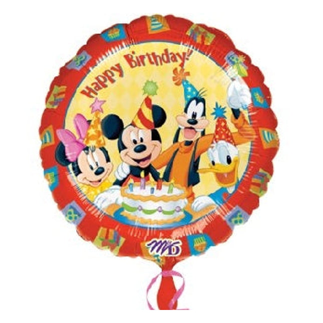 Balon folija za rojstni dan "Happy Birthday", 45cm