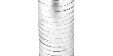 Ballonband 92 m, metallic silber, Partydekoration lang
