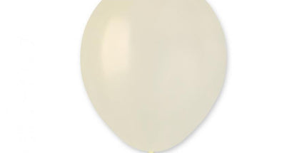 Balon iz lateksa - Ivory metalik, 10 balonov 13 cm