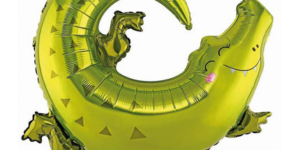 Balon folija crocodile, 80x71 cm