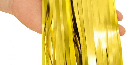 Matt goldener Vorhang 100x200 cm für Party & Dekoration