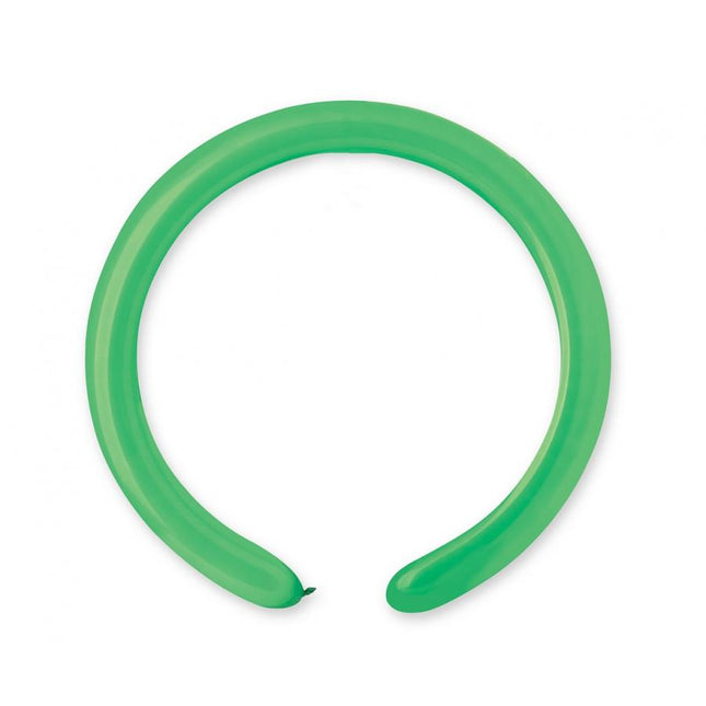 Modellierballons Grün, 5 cm Durchmesser – 10 Stück Latexballons