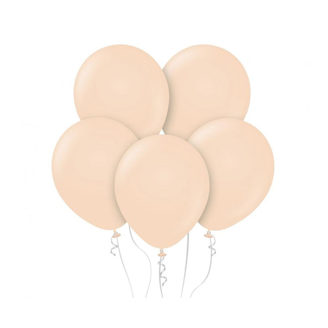 Balon iz lateksa, nude barva, 30cm, 10 balonov 