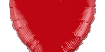 Balon folija - Srce, rdeča barva, 23cm
