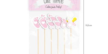 Zobotrebčki - Baby Girl Pink, Baby Shower