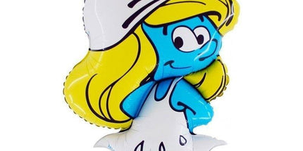 Balon folija - Smrketa, risanka Smrkci, 106cm