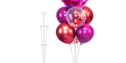Ballonständer für 7 Ballons – 70 cm, wiederverwendbar