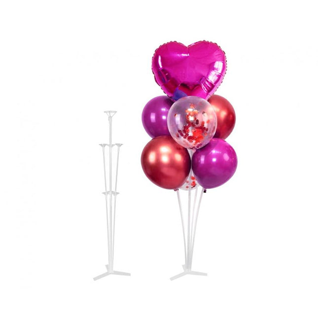 Ballonständer für 7 Ballons – 70 cm, wiederverwendbar