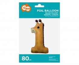 Balon folija - Številka 1, Žirafa