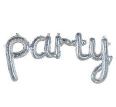 Balon folija holografski - PARTY, 112 cm